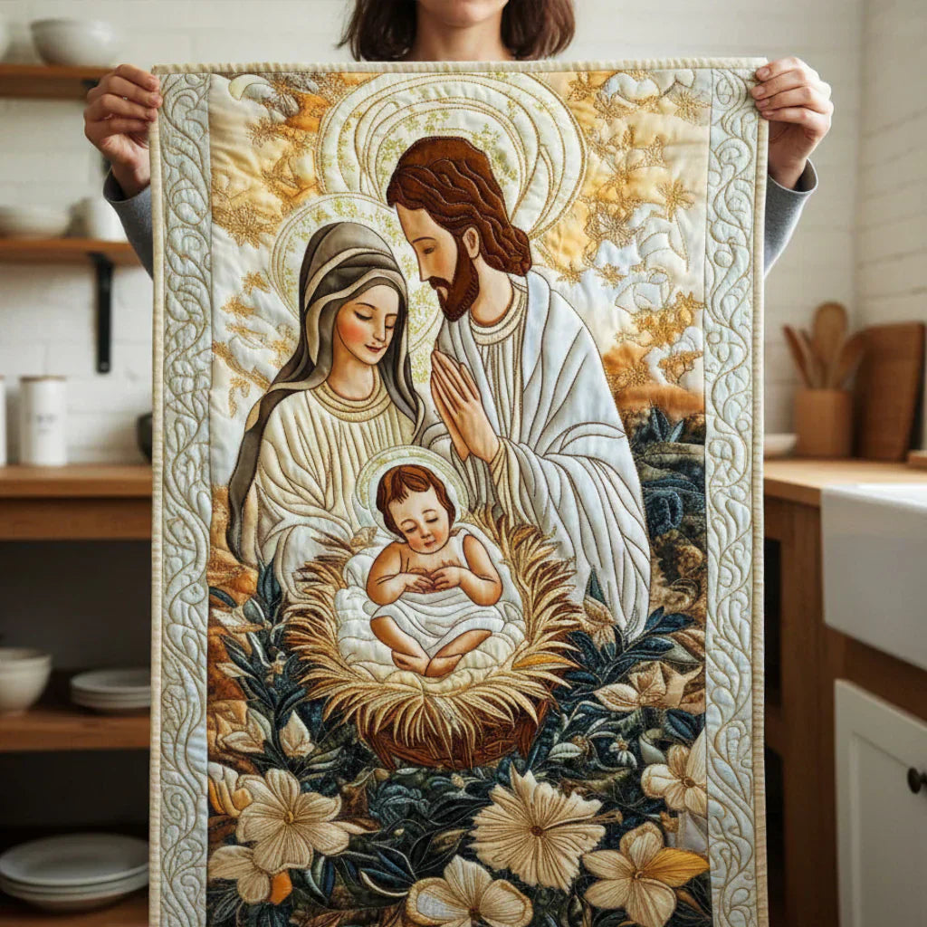 Quilted Table Runner - Divine Creature