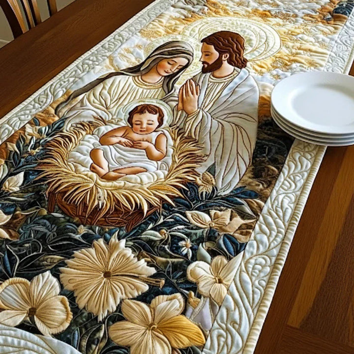 Quilted Table Runner - Divine Creature