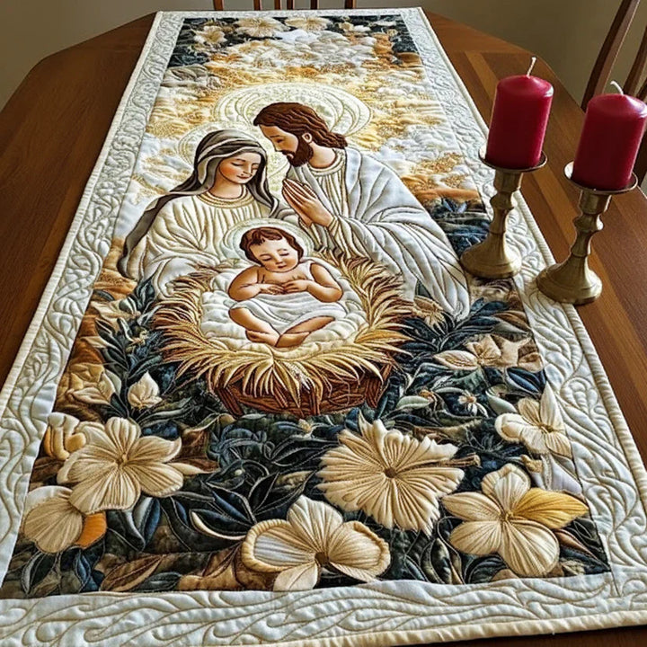 Quilted Table Runner - Divine Creature