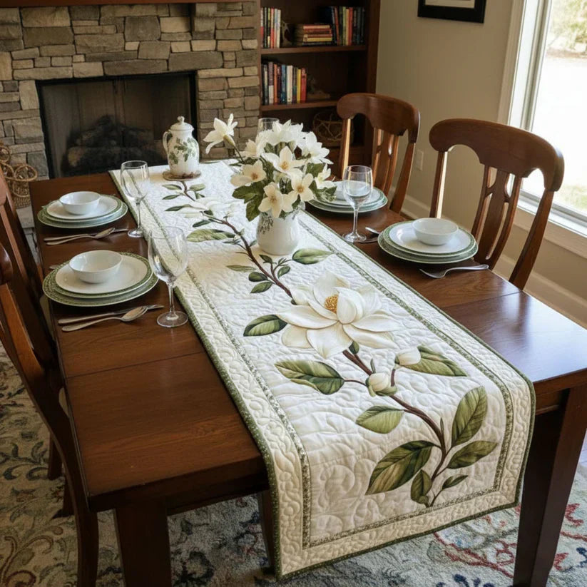 Quilting Table Runner - Rustic Magnolia