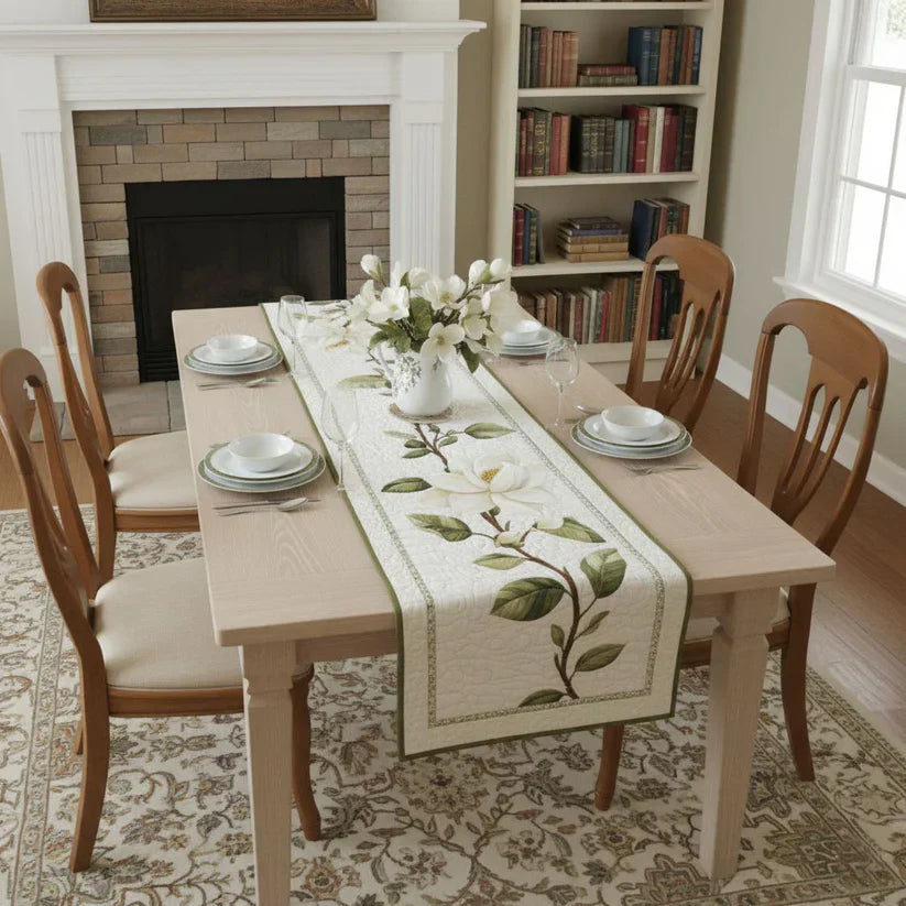 Quilting Table Runner - Rustic Magnolia