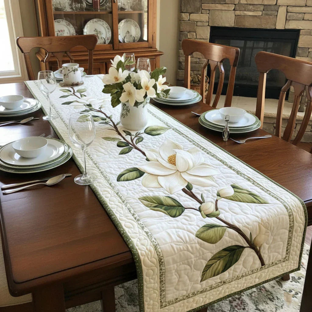 Quilting Table Runner - Rustic Magnolia