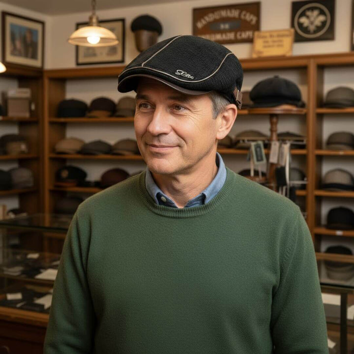Knitted Flat Cap | LISBON