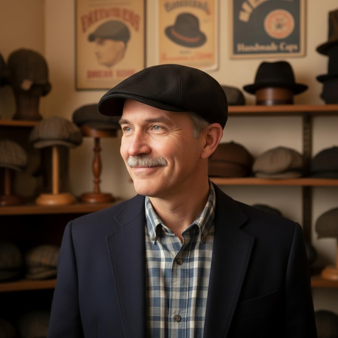 Weave Flat Cap | KNOXVILLE